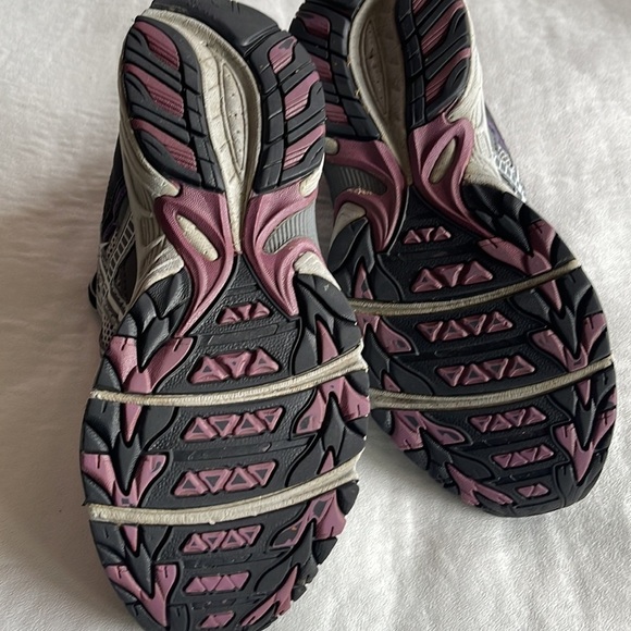 ASICS GEL-Venture 3 Trail Running Shoes Gray/Purple ,Size 8.5 - Picture 7 of 8